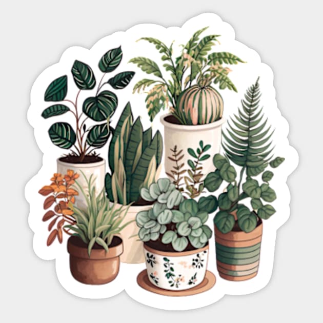 Plant stickers sale